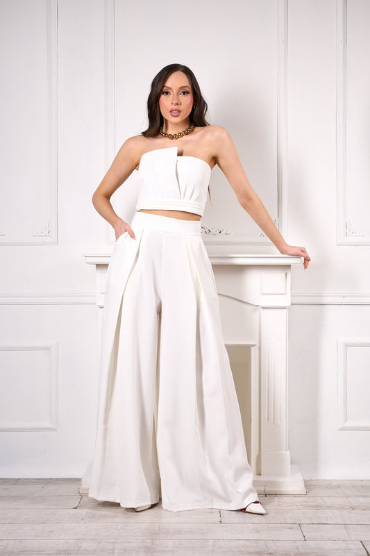 Pantalon AM-1256 Marfil